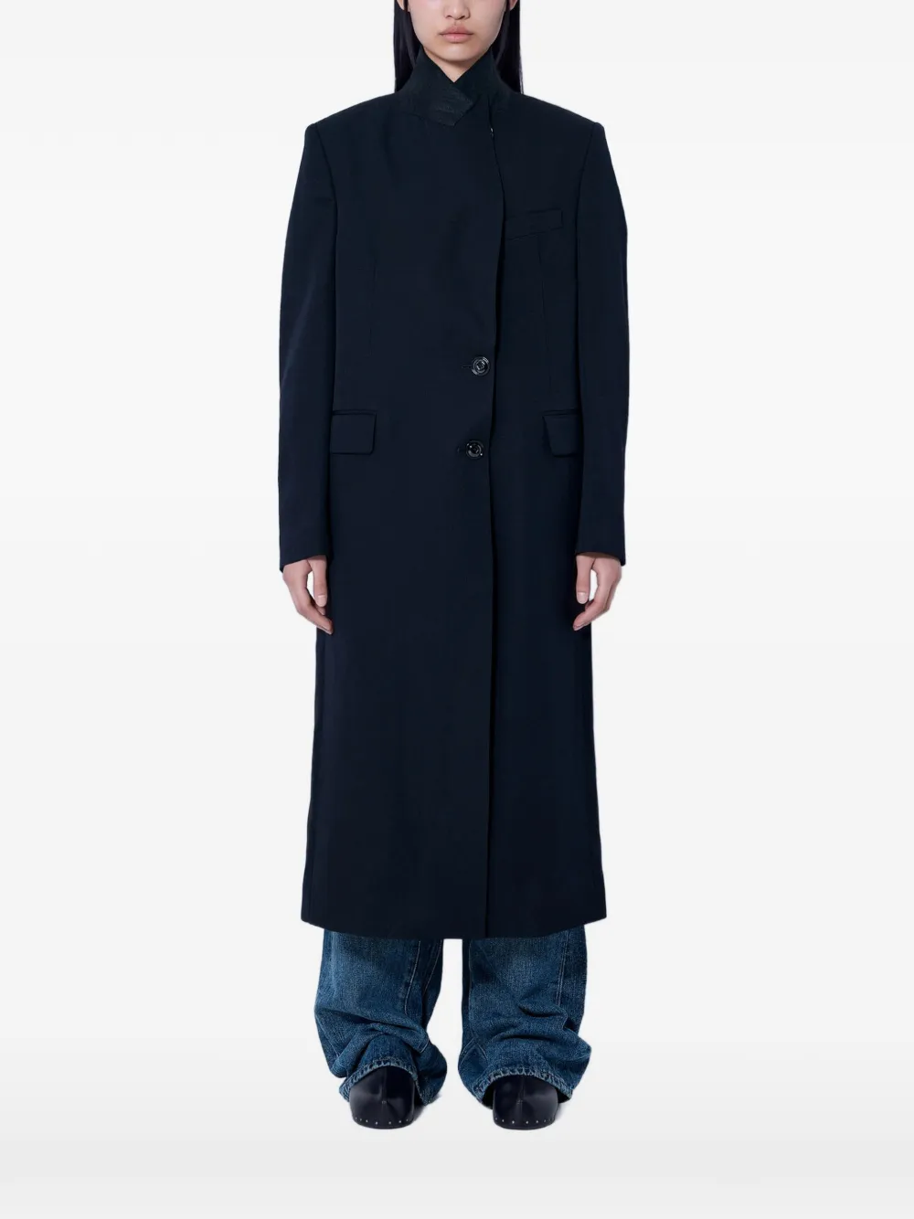 OUR LEGACY Manta coat - Black