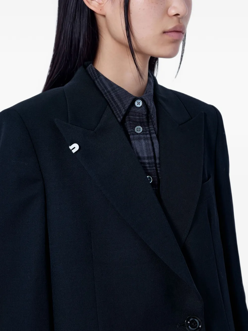 OUR LEGACY Manta coat Zwart