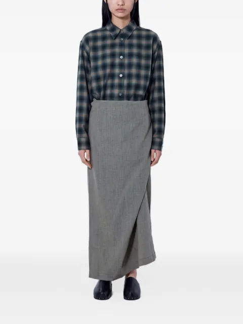 OUR LEGACY twisted shirt dress