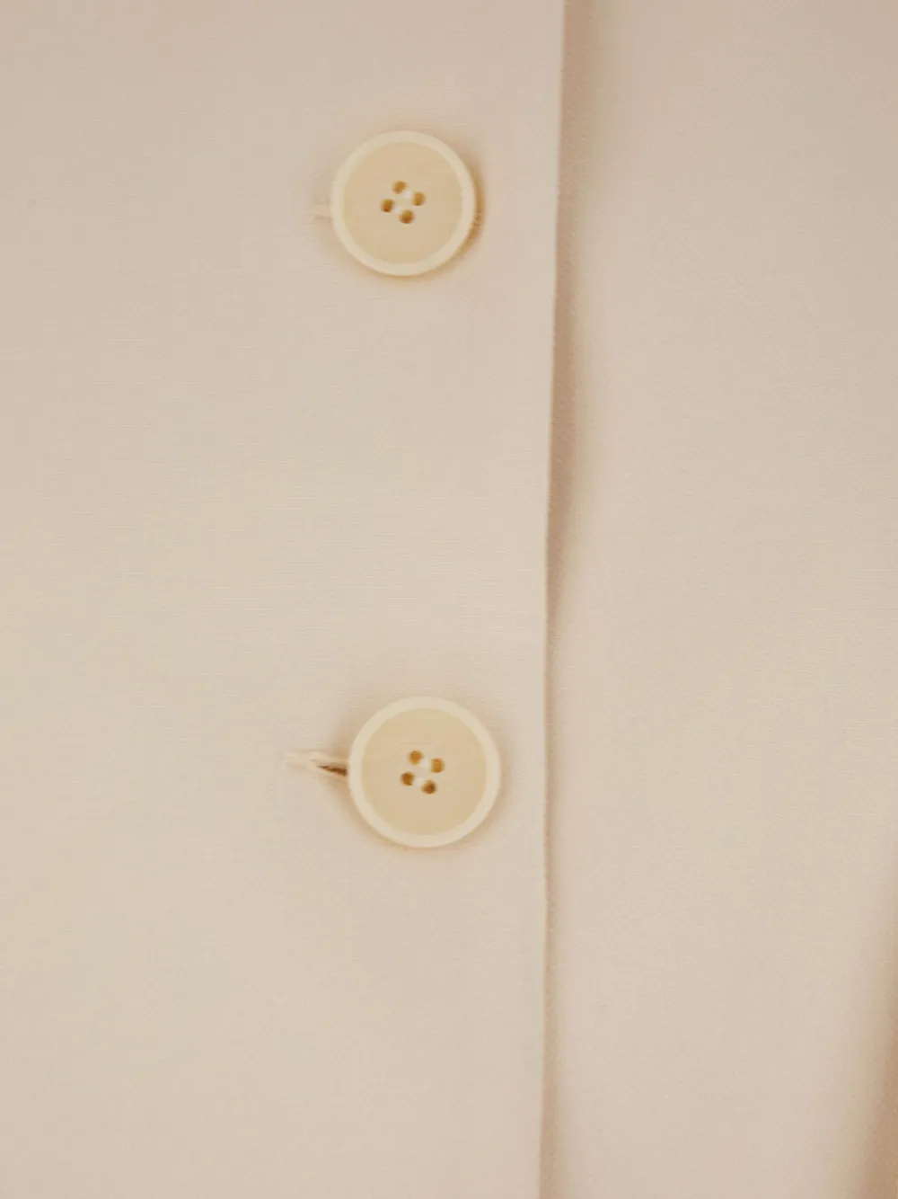 NISSA tailored cropped jacket Beige