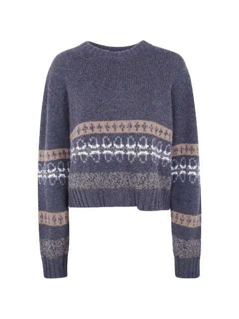 Nuur Fair Isle knit sweater