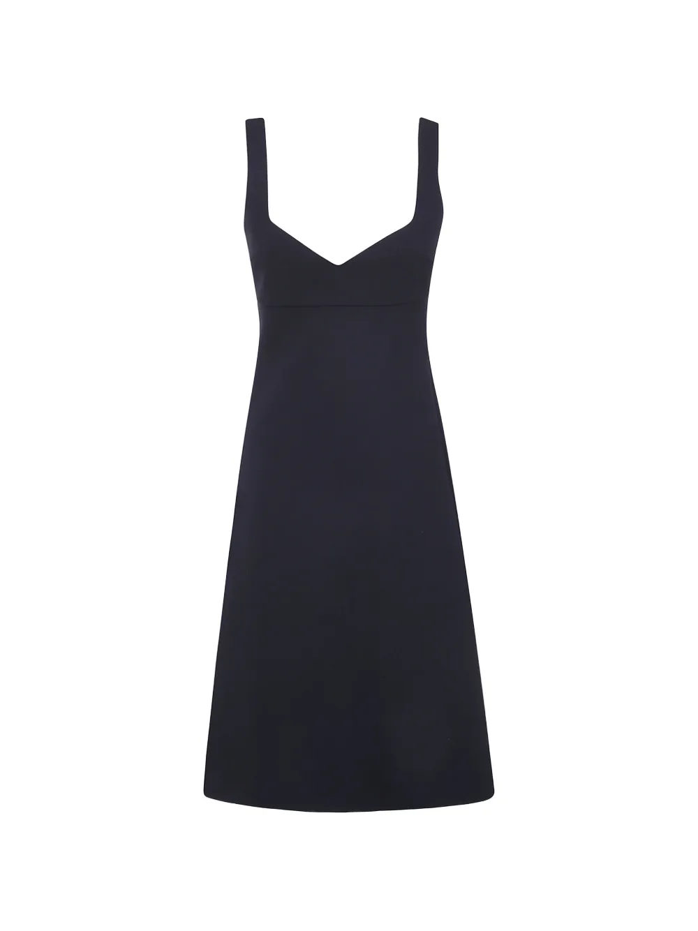 Nº21 sleeveless V-neck dress - Black
