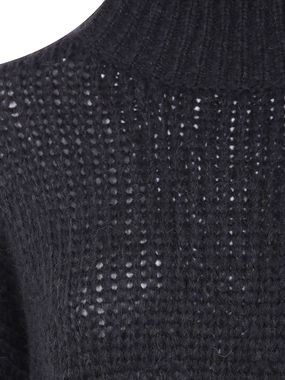 Nuur alpaca-wool turtleneck sweater Bruin