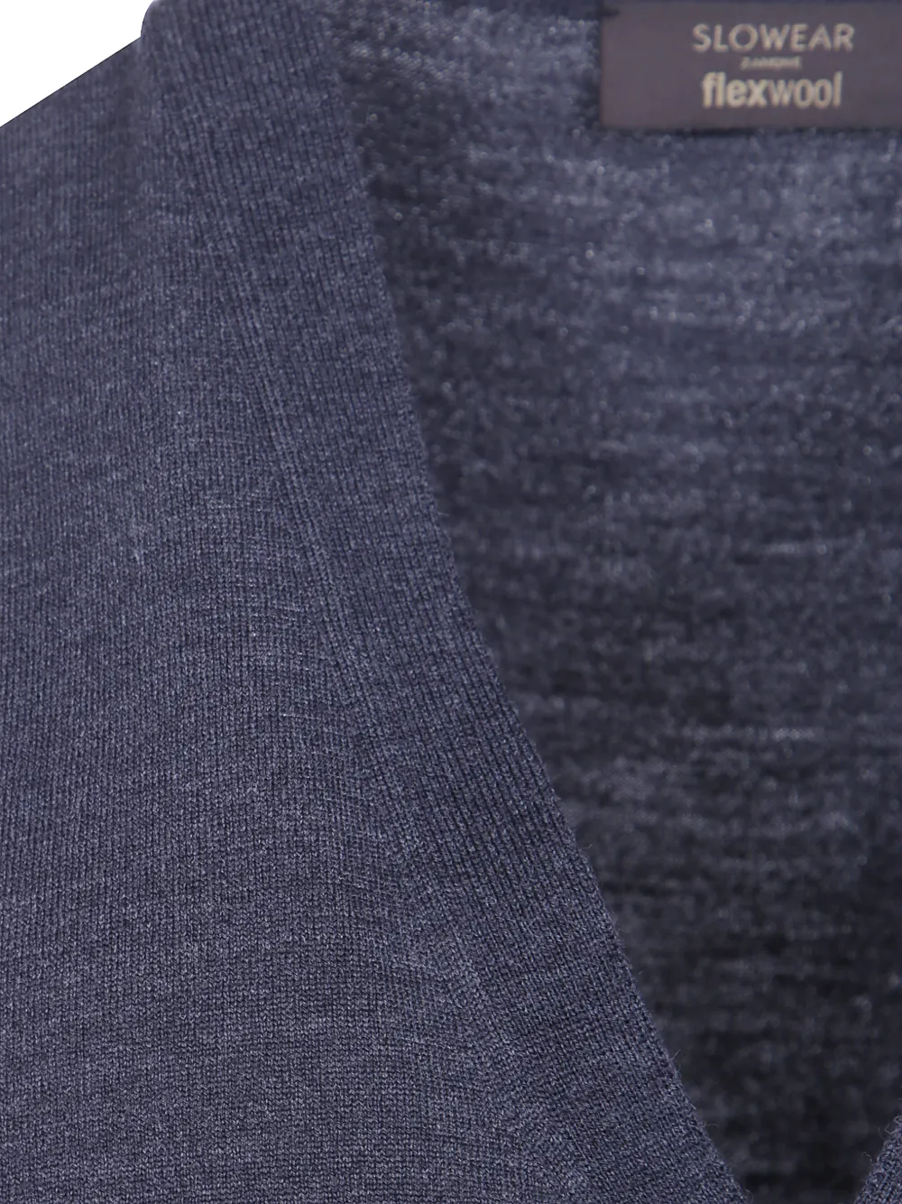 Zanone V-neck sleeveless cardigan Grijs