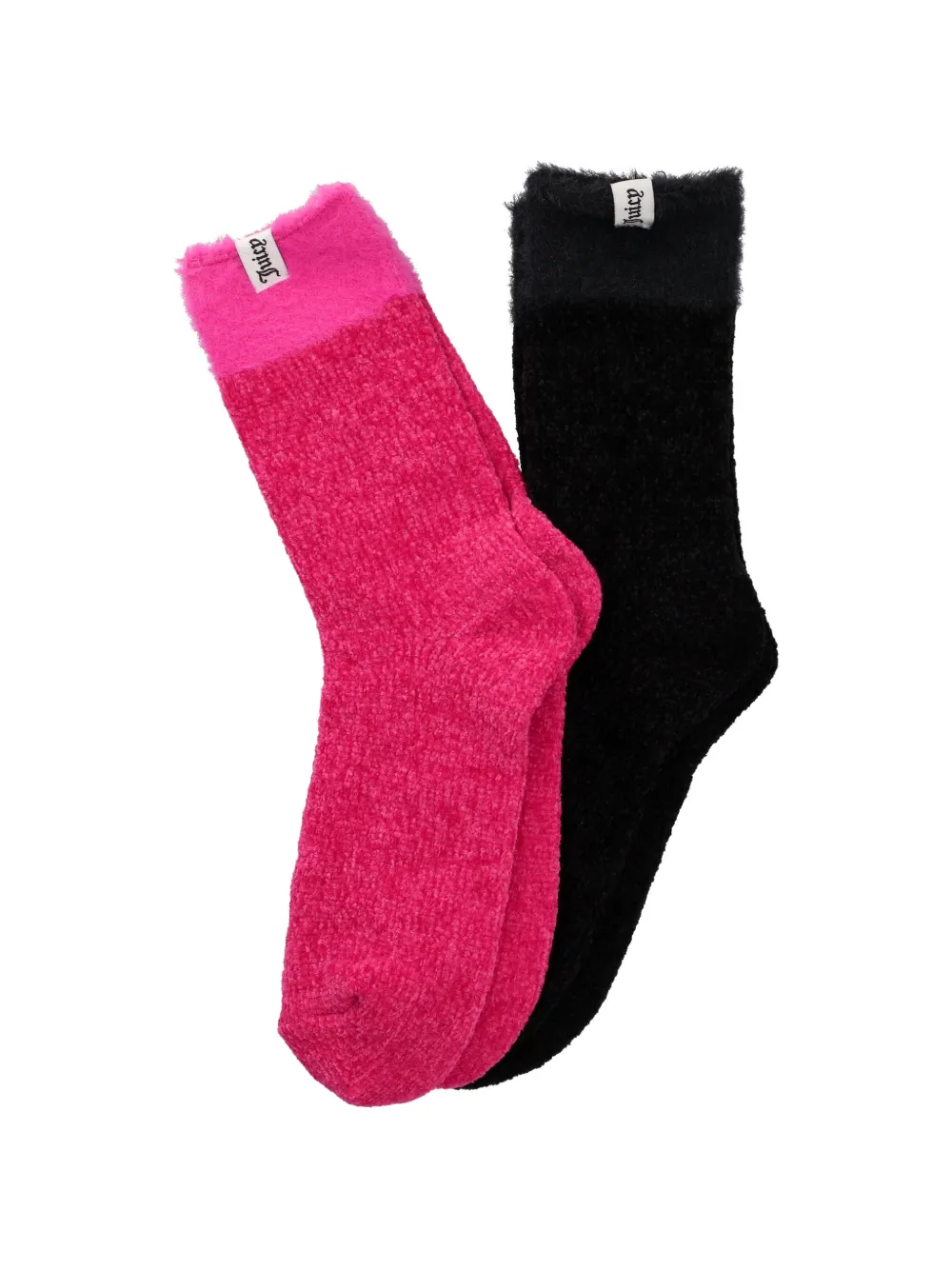 Juicy Couture chenille-knit socks (set of two) - Noir Juicy Couture chenille-knit socks (set of two) - Noir