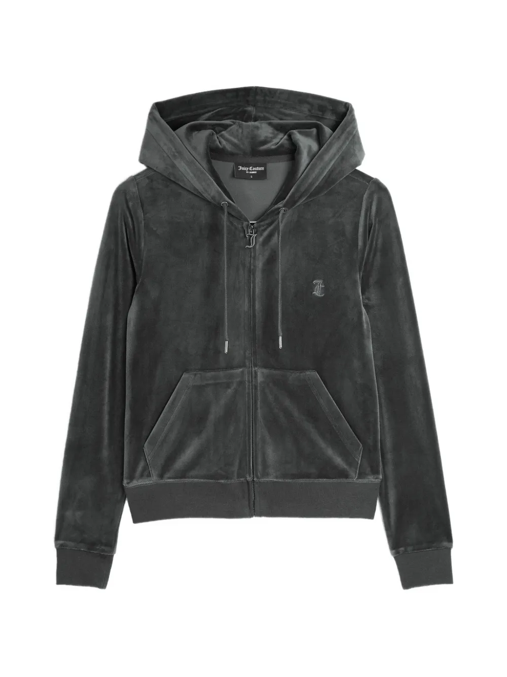 Juicy Couture Robertson logo-embroidered hoodie - Grau