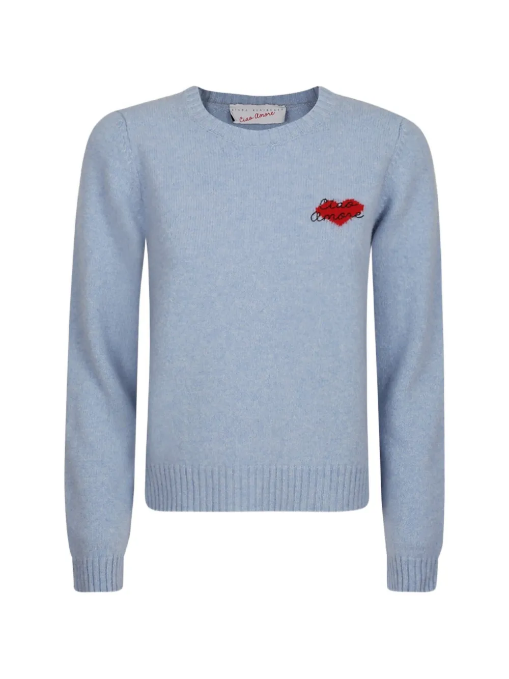 Giada Benincasa pull Heartbeat à col rond - Bleu Giada Benincasa pull Heartbeat à col rond - Bleu