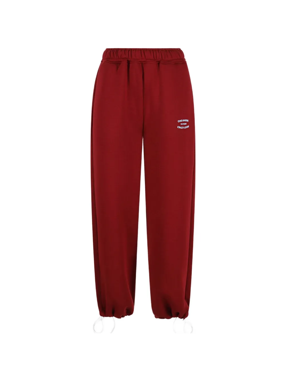 Giada Benincasa pantalon de jogging I'm Your Crazy Lover - Rouge