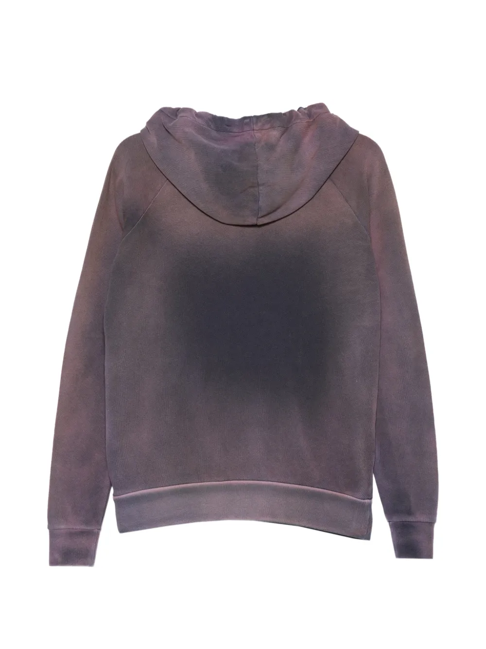 Maison Margiela Four-Stitch faded hoodie Paars
