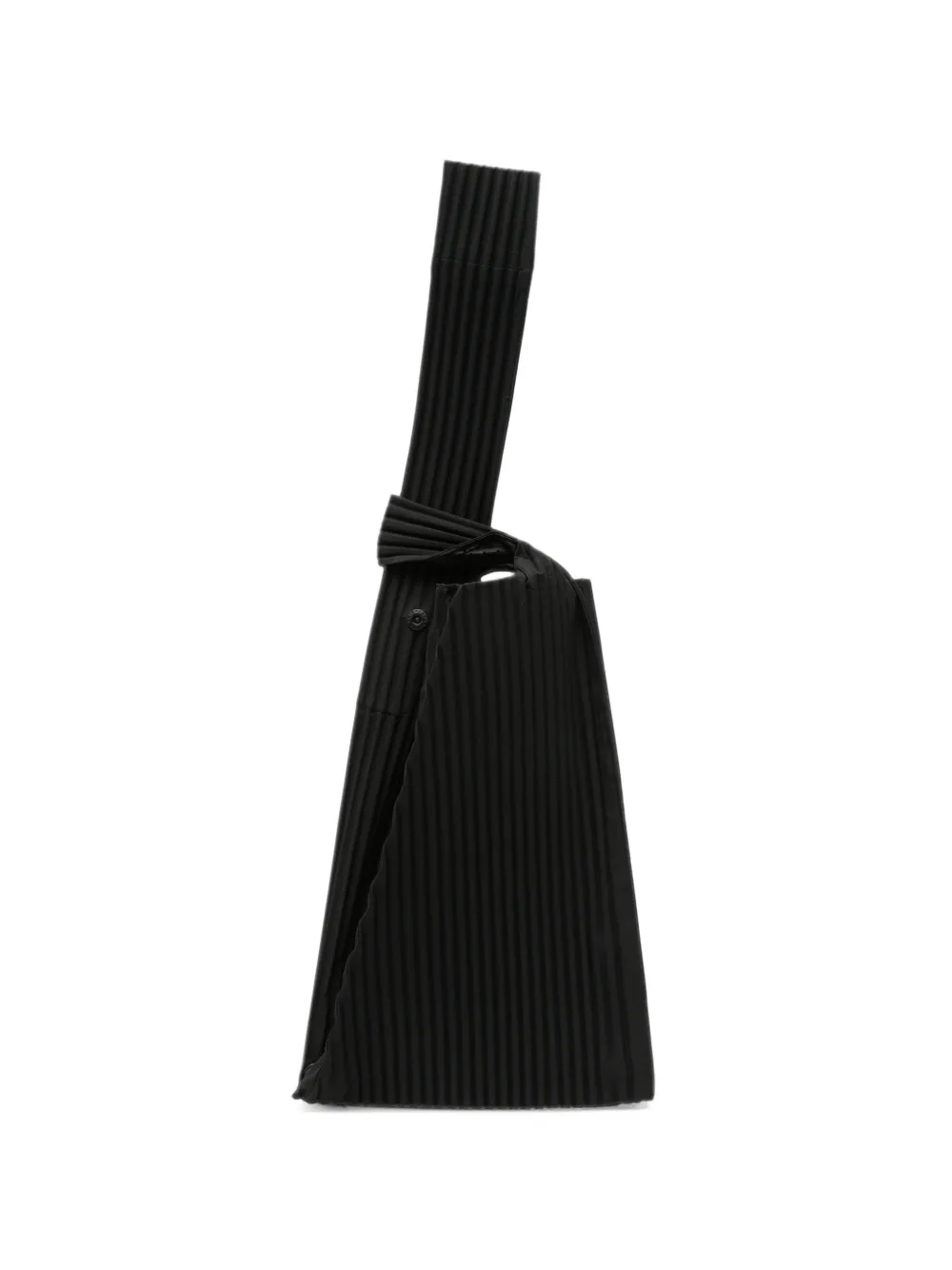 Homme Plissé Issey Miyake Borsa tote con pieghe - Nero