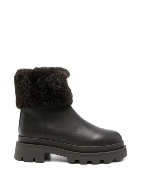 Blauer Kimmel 10 faux-fur ankle boots