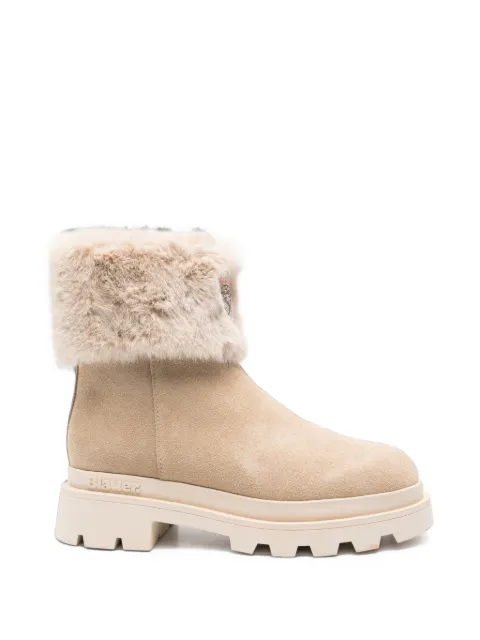 Blauer Kimmel 10 faux-fur suede boots