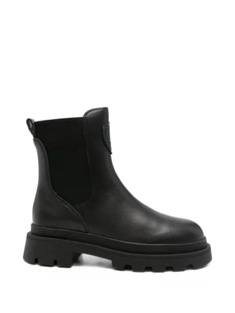 Blauer Kimmel 12 logo-patch chunky-sole boots