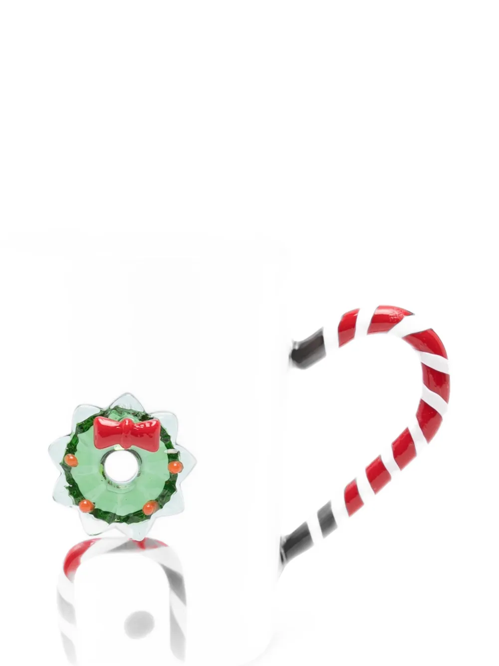 Ichendorf Milano candy cane wreath mug - Nude