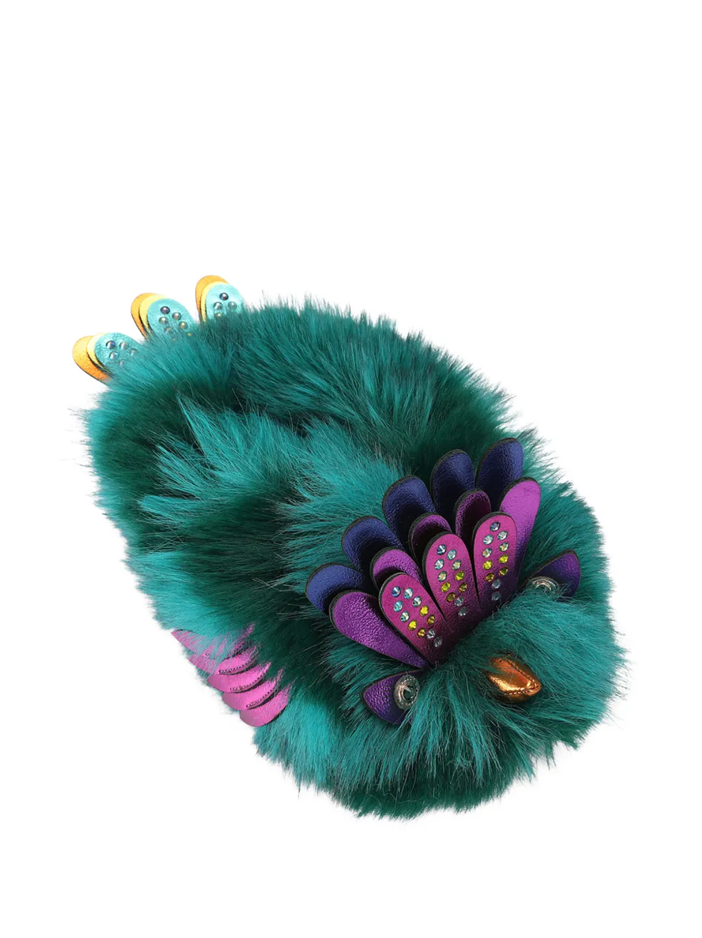 Kurt Geiger London Slippers Eagle Fluff - Verde
