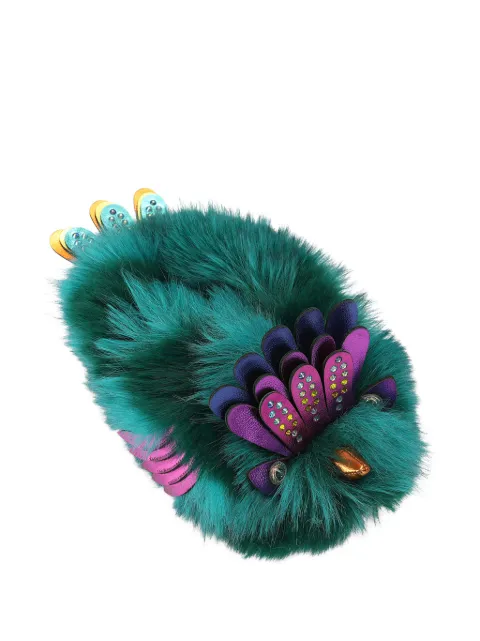 Kurt Geiger London Eagle Fluff slippers