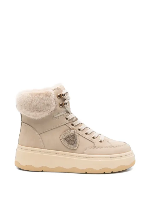 Blauer Maribel 02 faux-fur lace-up boots