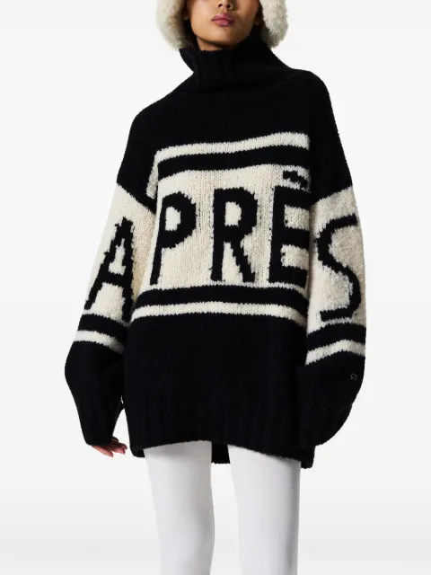 Perfect Moment oversized Après wool knit sweater