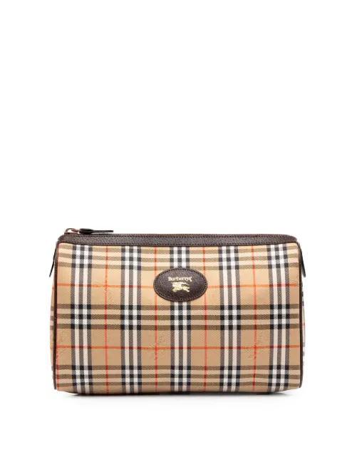 Burberry Pre-Owned bolso de mano Haymarket Check siglo XX