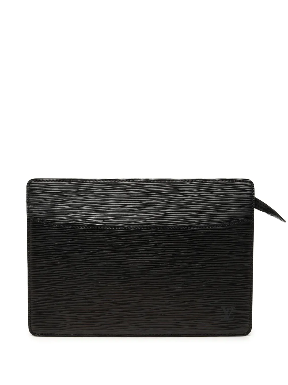 Louis Vuitton Pre-Owned 2001 Epi Pochette Homme clutch bag - Nero