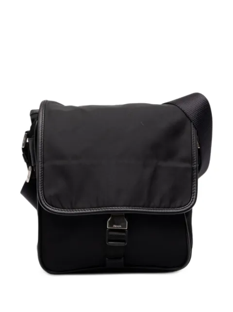 Prada Pre-Owned 2000-2013 Tessuto Buckle Messenger Bag crossbody bag