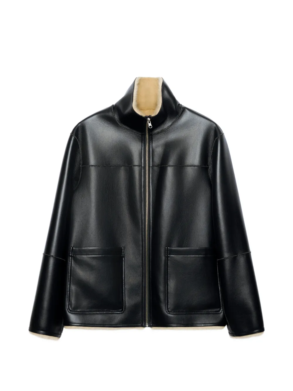 STAND STUDIO Brella reversible jacket Zwart