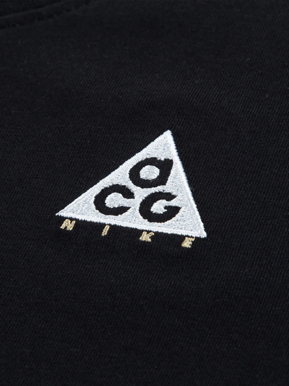 Nike Kids ACG HBR logo-print T-shirt Zwart