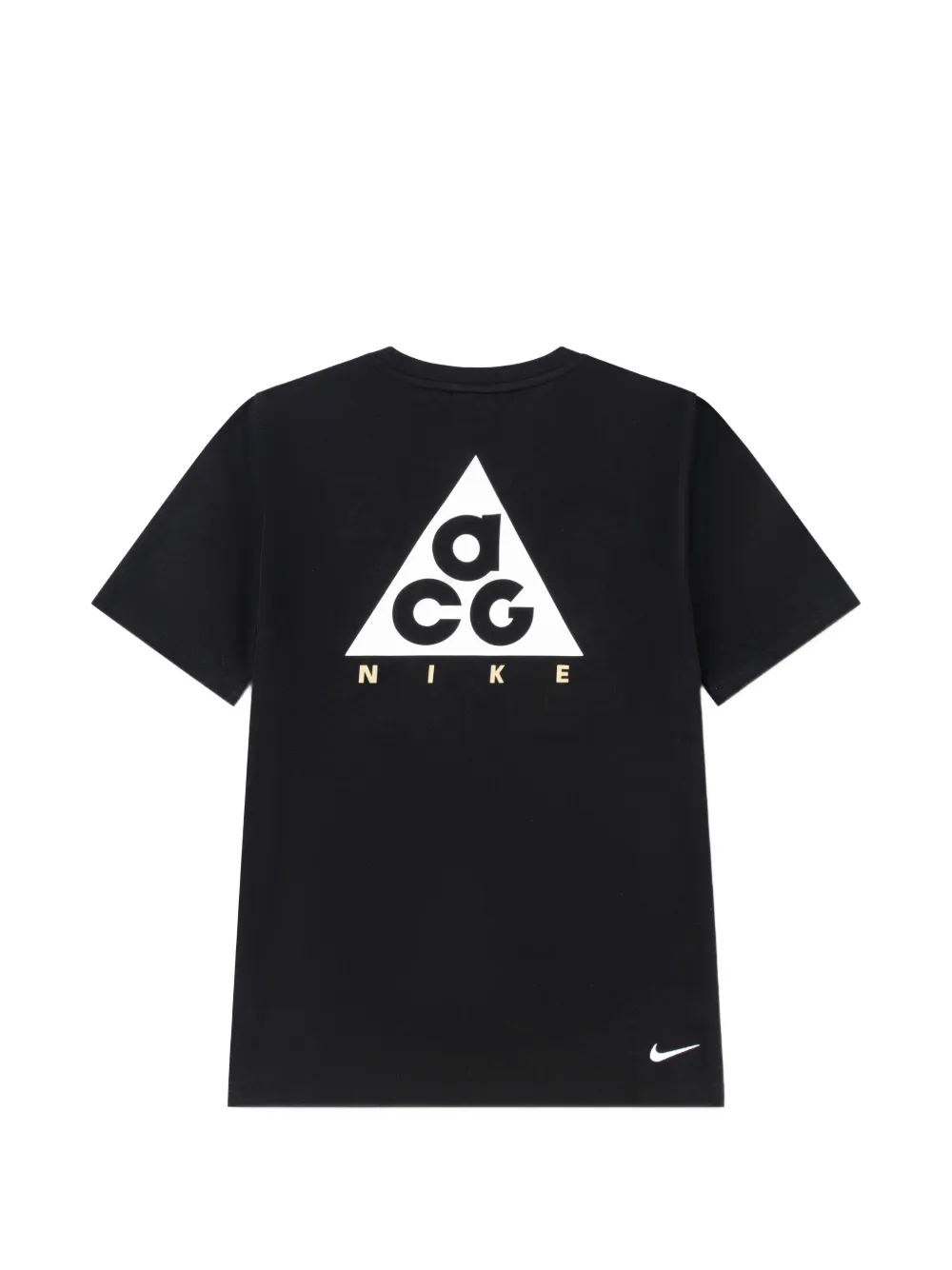 Nike Kids ACG HBR logo-print T-shirt - Nero