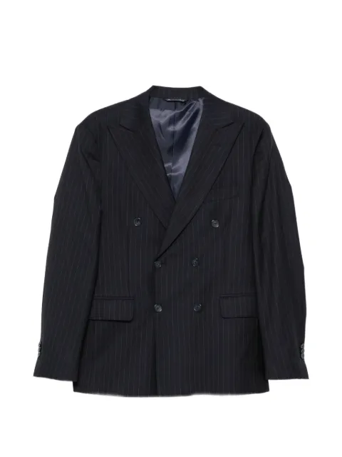 Epoca pinstripe double-breasted suit