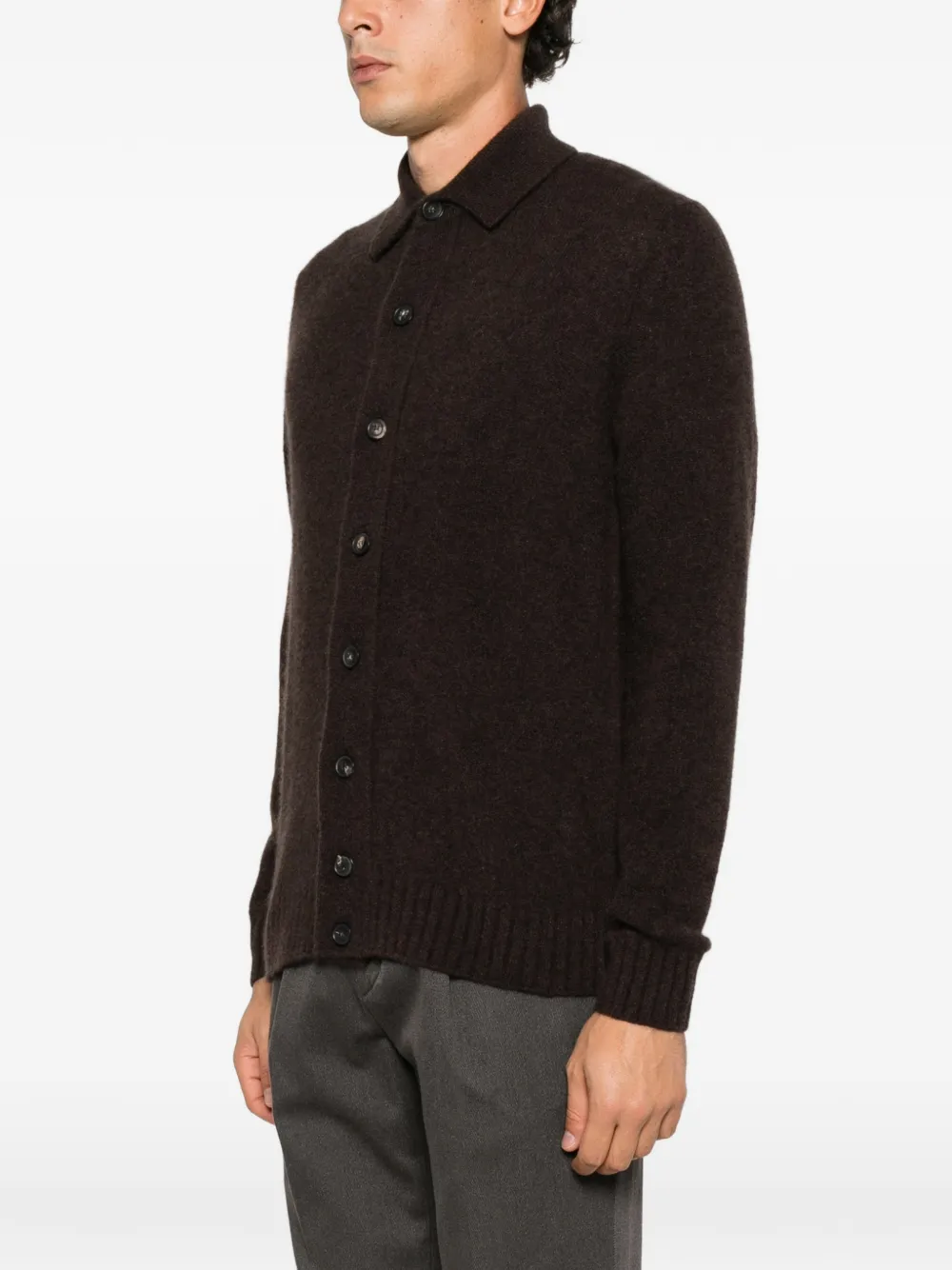 Filippo De Laurentiis Kasjmier vest Bruin