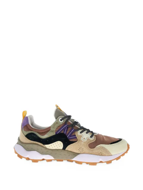 FLOWER MOUNTAIN Yamano 3 Uni panelled lace-up sneakers