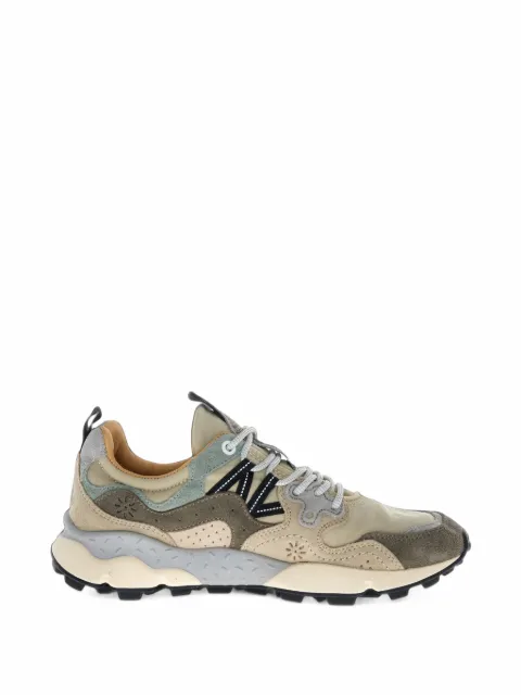 FLOWER MOUNTAIN Yamano 3 Uni panelled lace-up sneakers