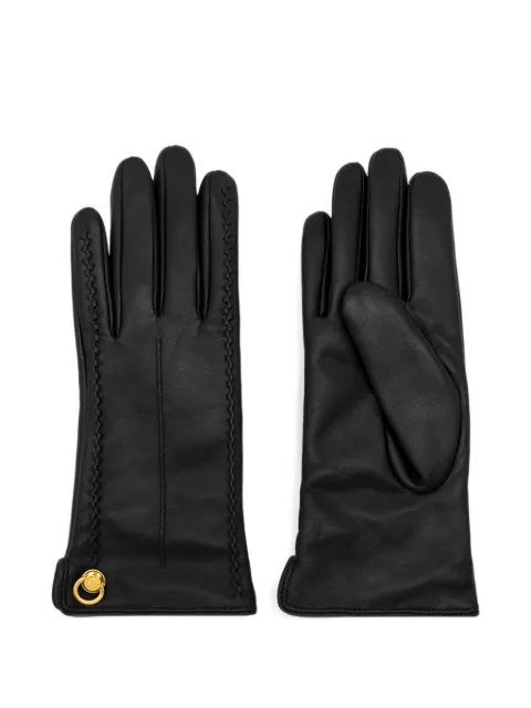 GIANNI CHIARINI guantes sobrehilados de piel de becerro