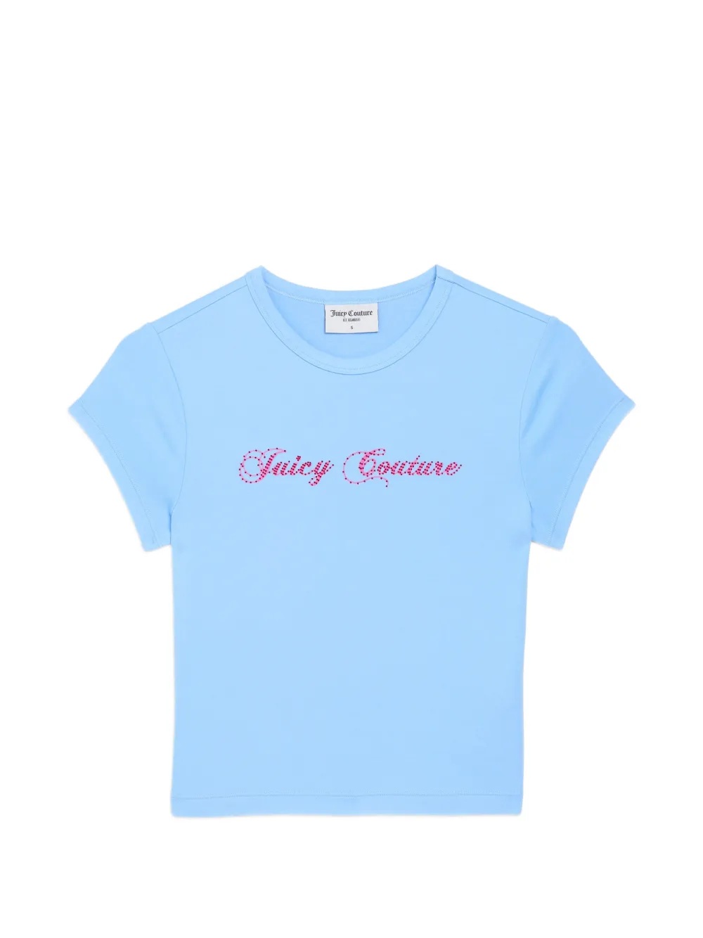Juicy Couture Diamante embellished T-shirt - Blau