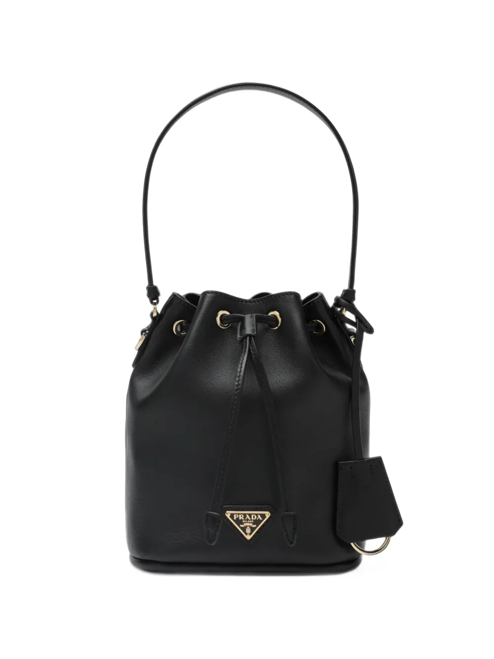 Prada Re-Edition 1978 leather bucket bag - Schwarz