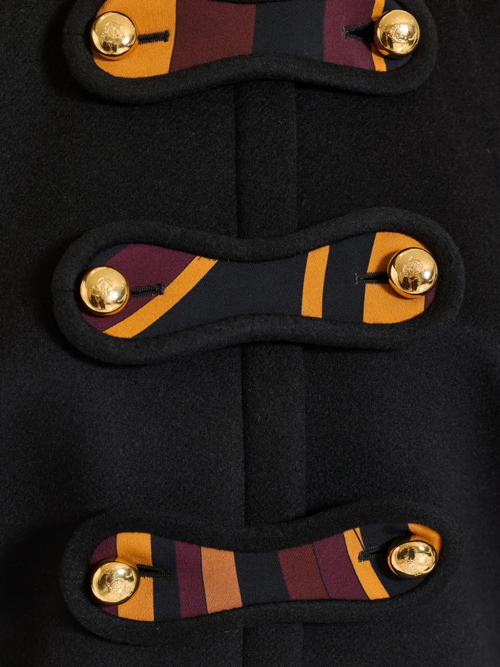 PUCCI wool cape Zwart
