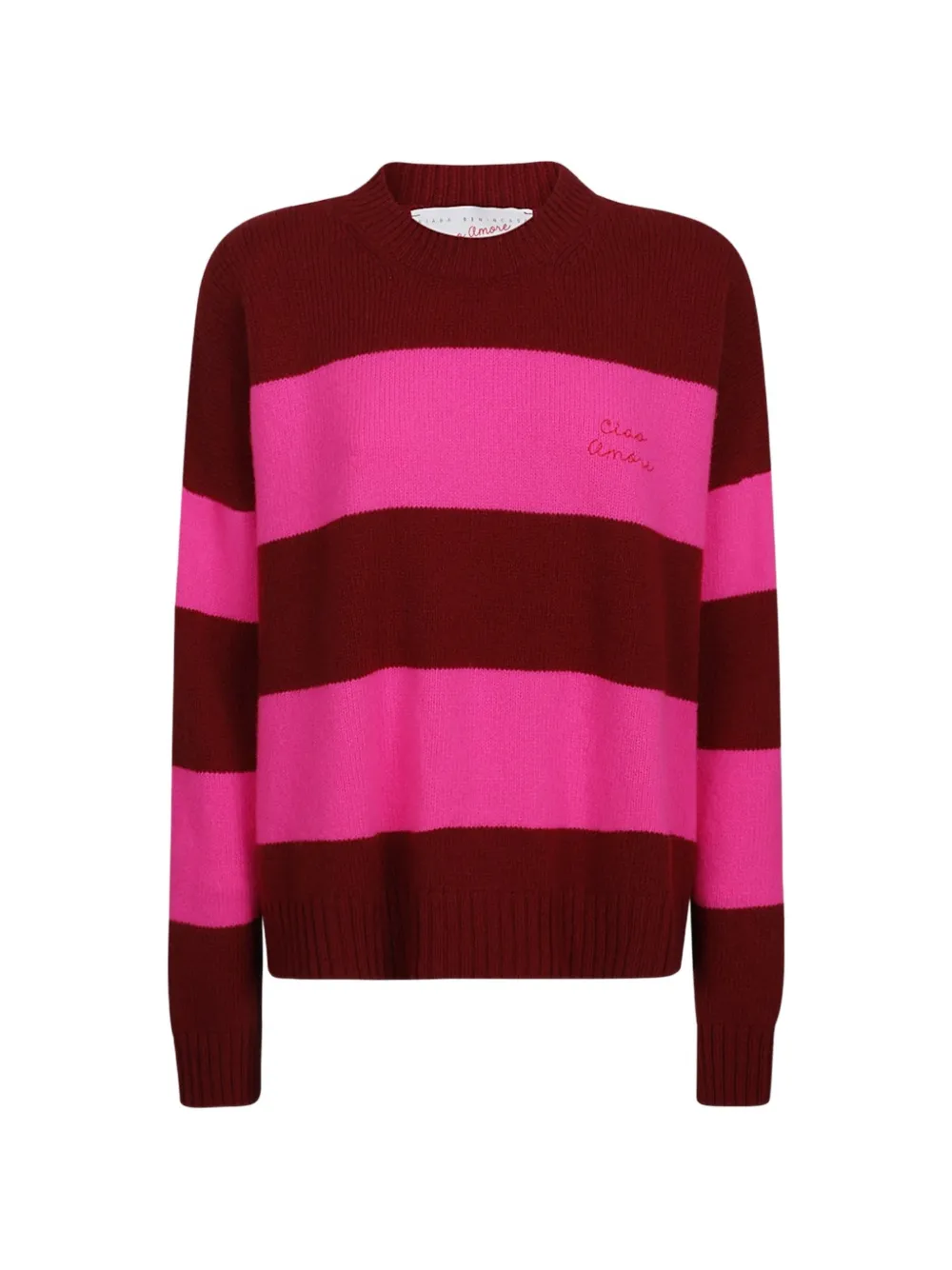 Giada Benincasa pull Greenwich à rayures - Rouge Giada Benincasa pull Greenwich à rayures - Rouge