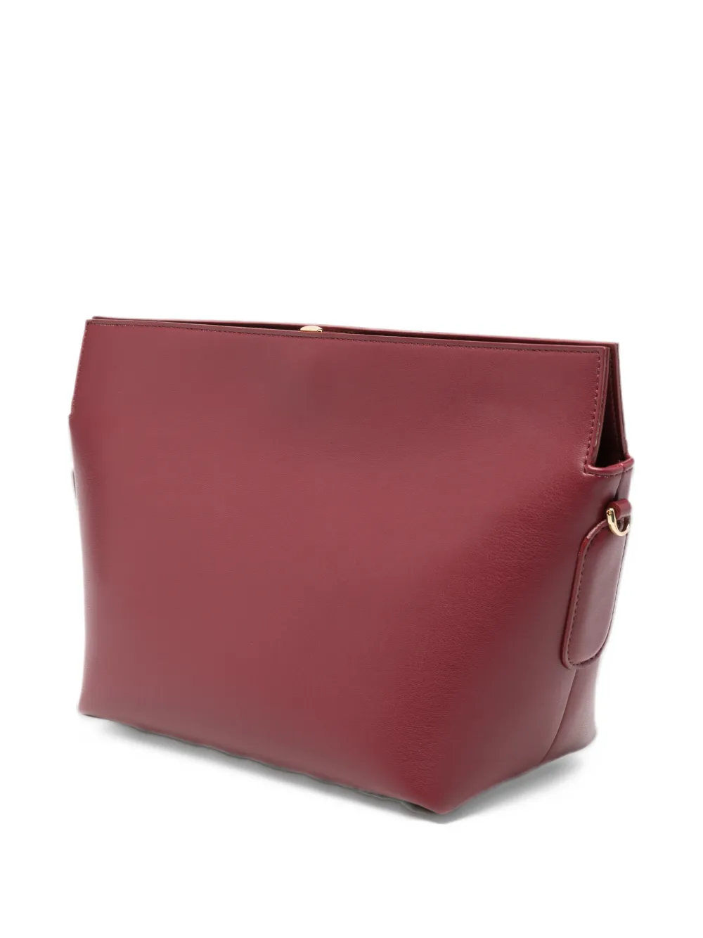 Themoirè detachable-strap clutch bag Rood
