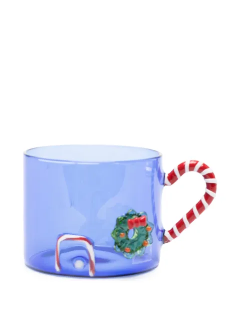 Ichendorf Milano candy cane wreth mug