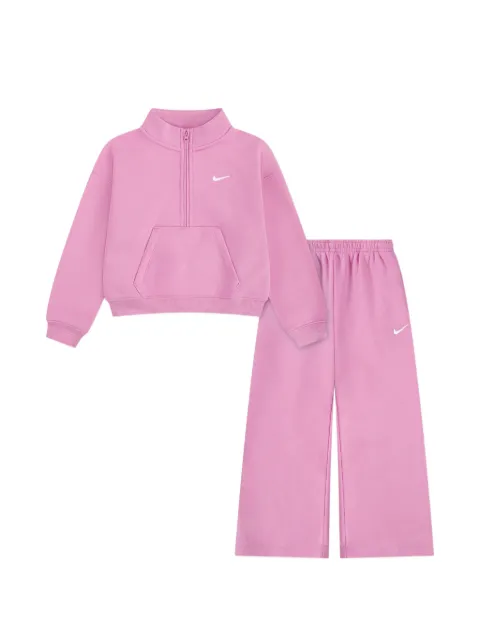 Nike Kids logo-embroidered half-zip tracksuit set (set of two)