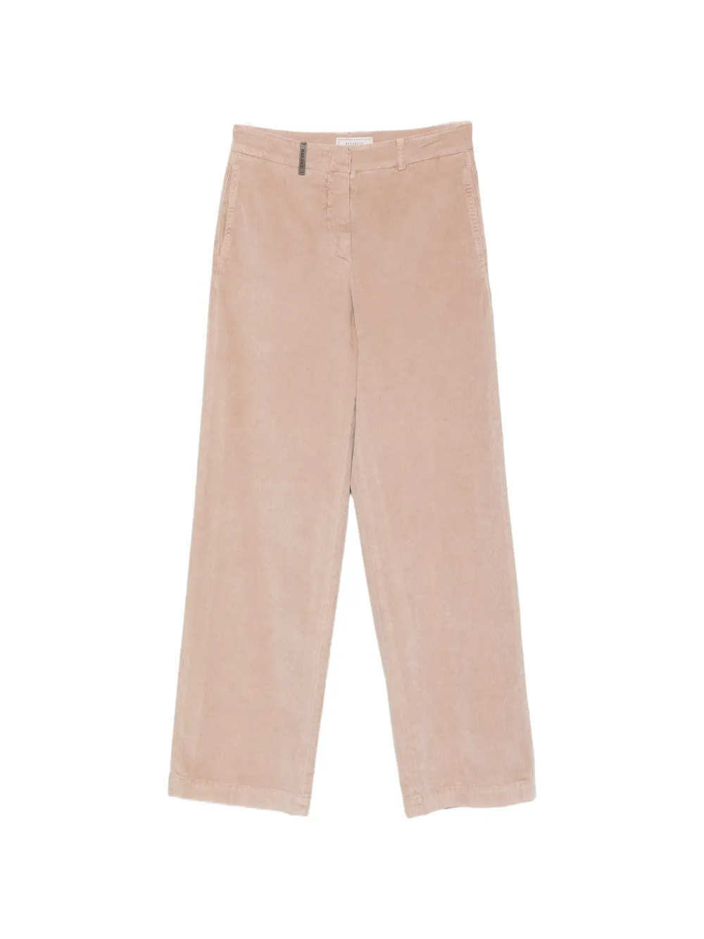 Peserico corduroy-effect trousers - Nude