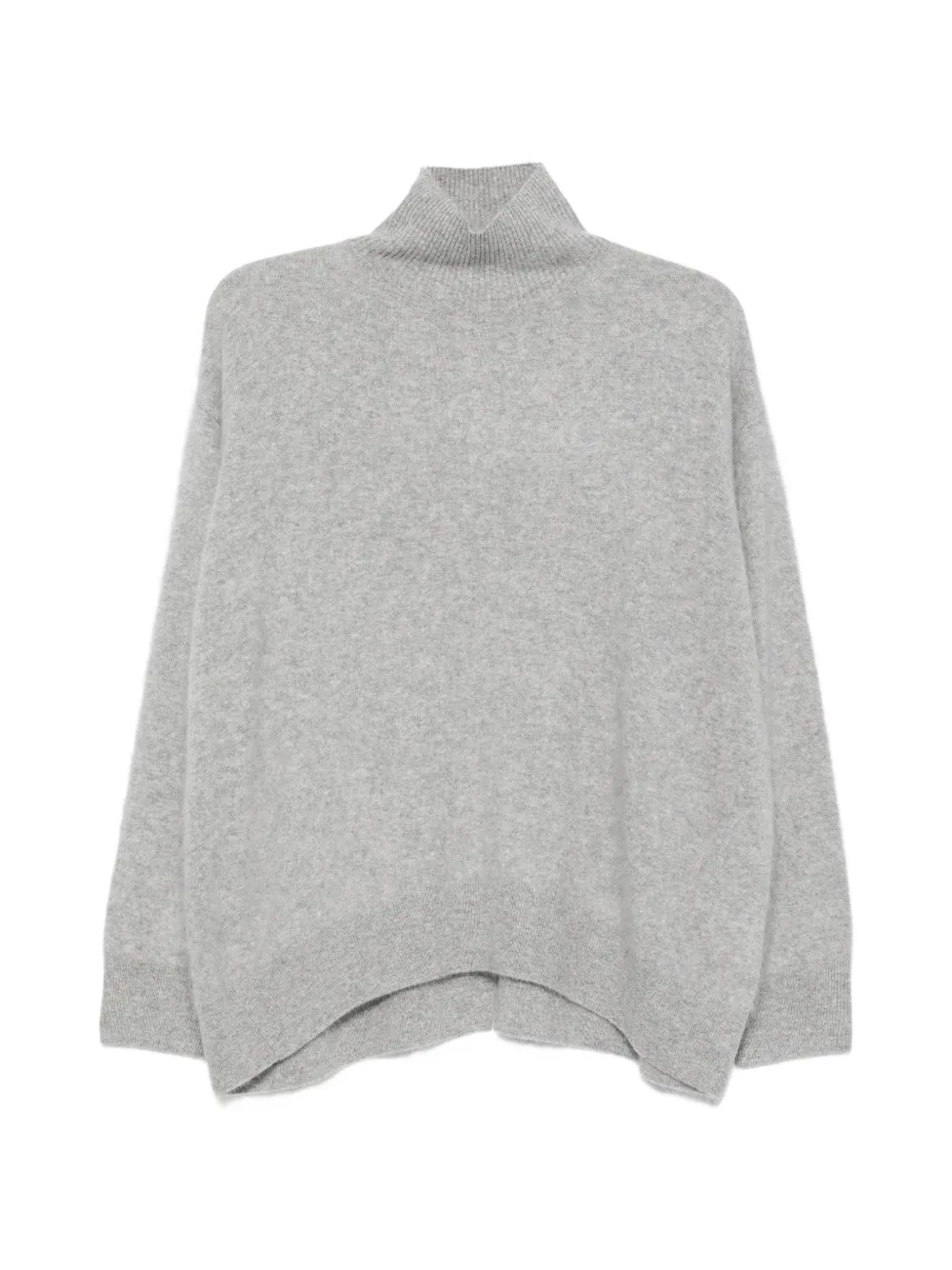 'S Max Mara high-neck knitted sweater Grijs