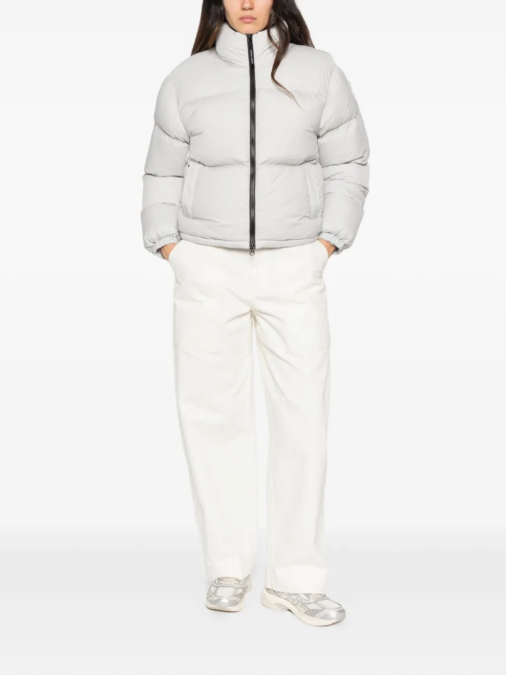 Canada Goose quilted padded jacket Blauw