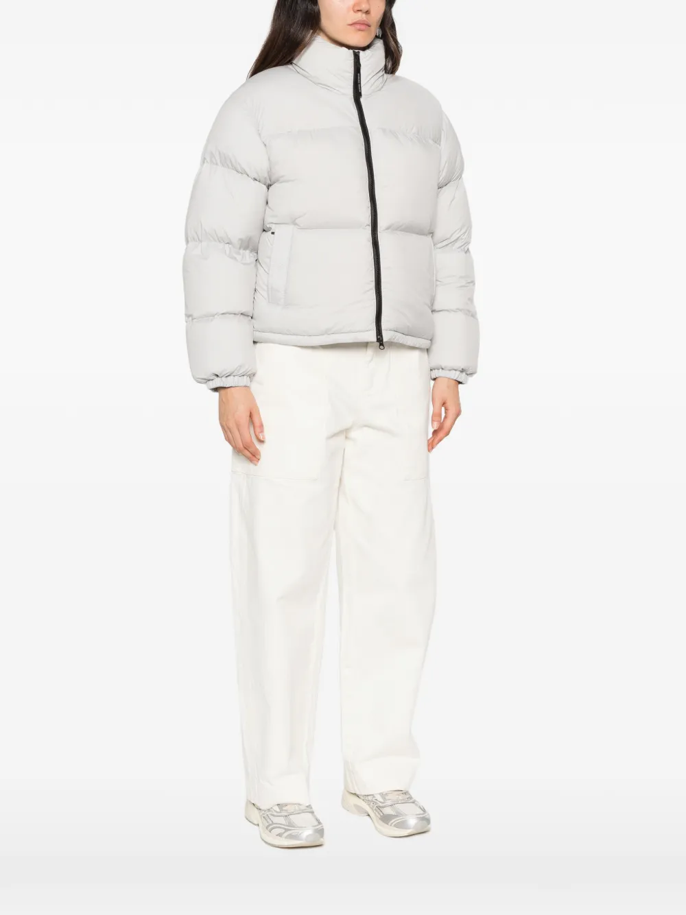 Canada Goose quilted padded jacket Blauw