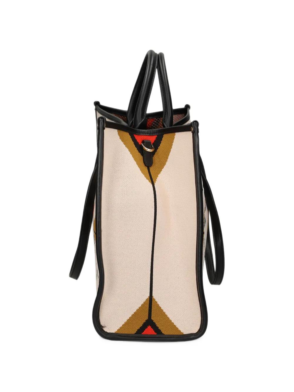 MY BEST BAG Shopper met bloemen-intarsia Roze