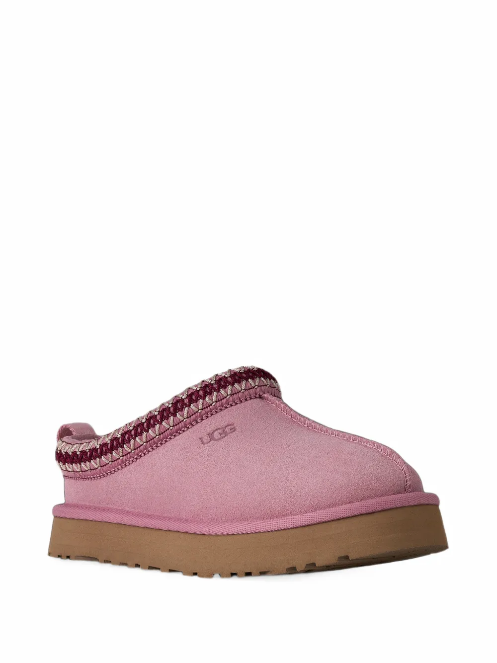 UGG Kids Tazz braided slippers - Rosa