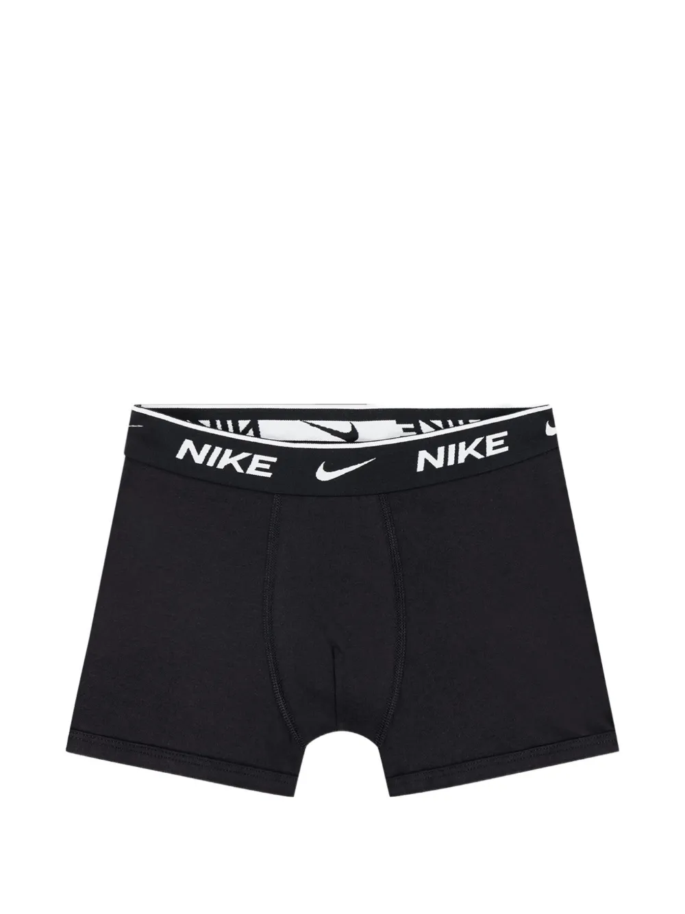 Nike Kids logo-waistband boxer briefs (set of five) Zwart