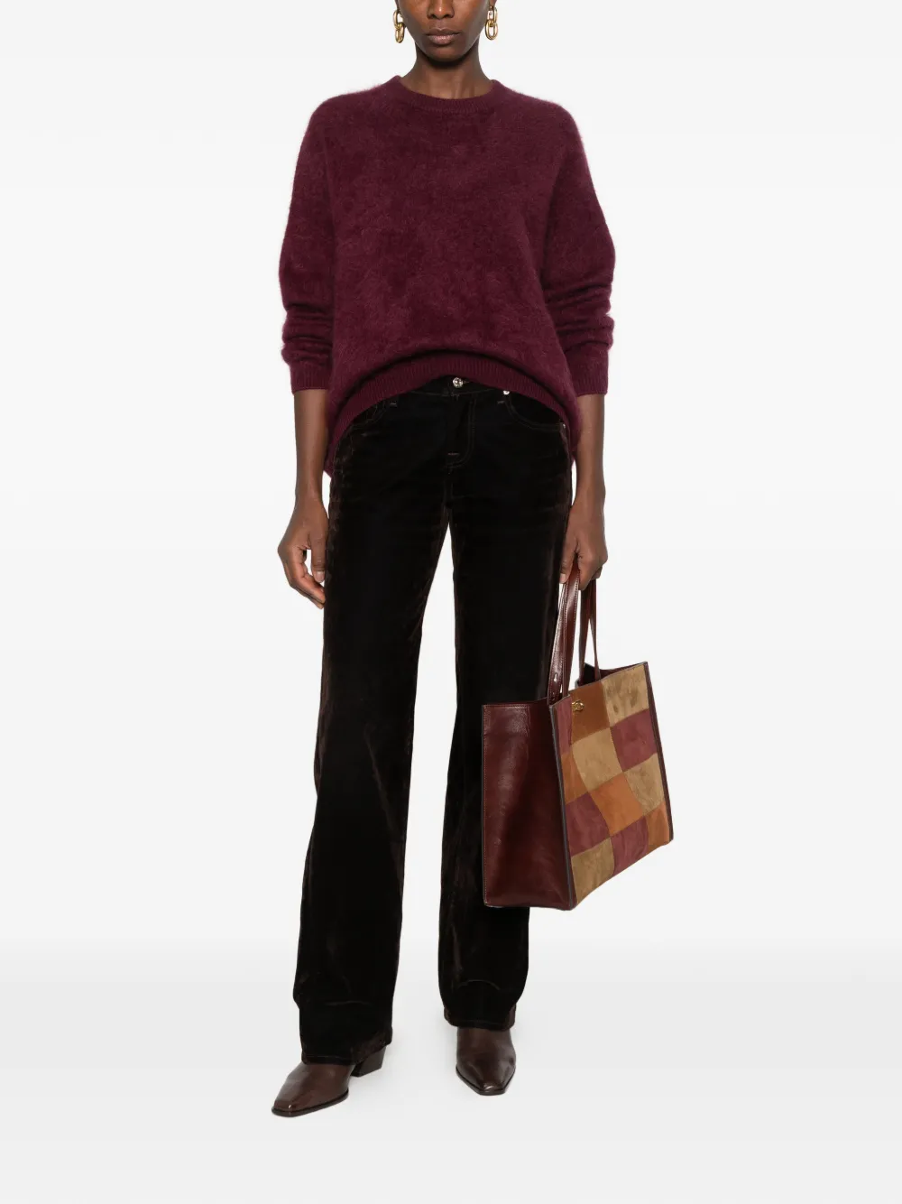 7 For All Mankind low straight-leg jeans Bruin