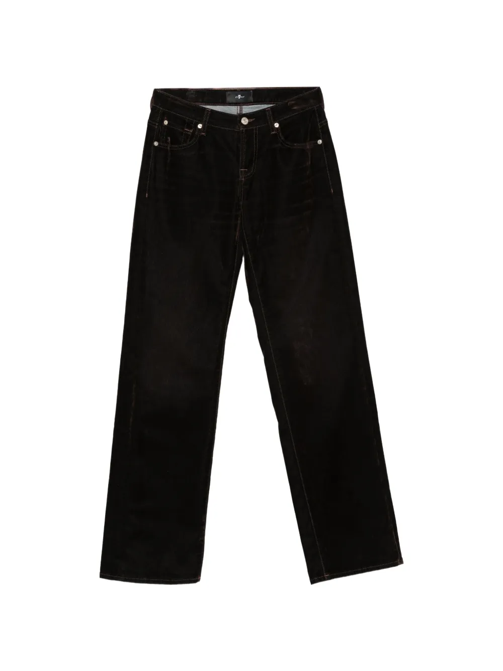 7 For All Mankind low straight-leg jeans Bruin