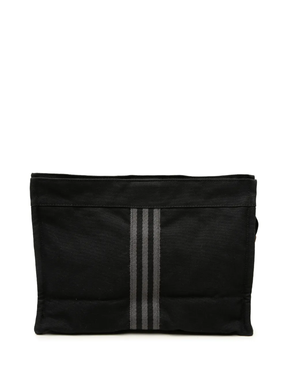 Hermès Pre-Owned 1990-2010 Canvas Fourre Tout clutch bag - Schwarz